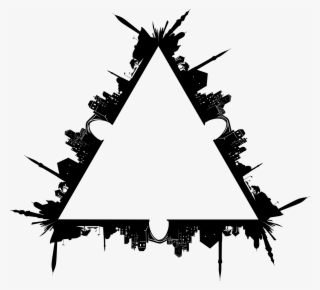 This Free Icons Png Design Of City Skyline Triangular #5516987