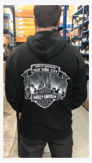 Nyc Exclusive Skyline Zip-up Hoodie - New York City #5517064