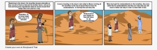 Wandering In The Desert - Cartoon #5518281
