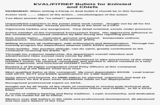 Writing A Better Fitrep June 12 2009 Rh Docslide #5519250