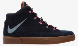 Lebron 12 Nsw Denim Lifestyle Qs 'midnight Navy' - Skate Shoe #5520333