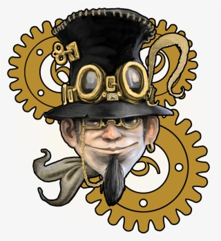 Steampunk Clock Png #5520335