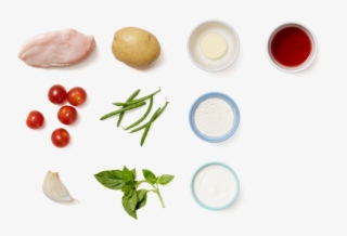 Seared Chicken & Blistered Cherry Tomatoes With Garlic #5520802