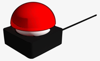 Red - Glossy - Free - Buzzer Clipart #5521690