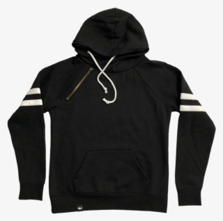 Silhouette" Women's Black Varsity Double Hood Sweatshirt - Dc Nvrbrkn #5521988