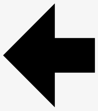 Left Black Arrow Comments - Flecha Negra Izquierda Png #5522210