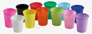 Plain Plastic Cup Monoart® Bag - Vasos Transparentes Azules Plasticos #5522376