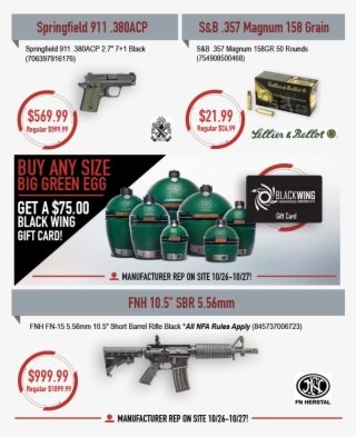 Black Wing Shooting Center - Firearm #5524695