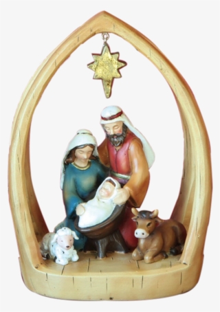 Resin Hanging Star Nativity #5524849