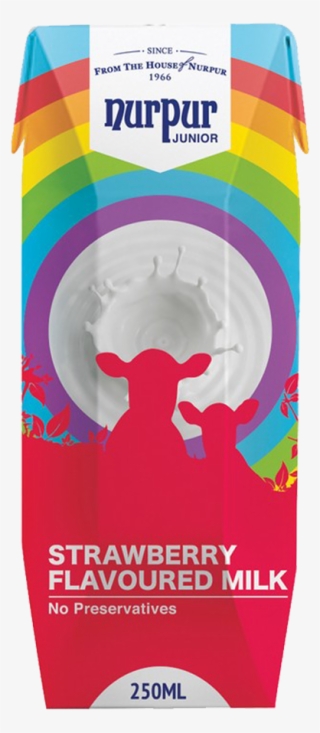 Nurpur Strawberry Milk 250 Ml - Nurpur #5526139