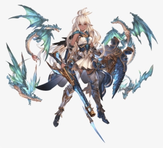 1girl Arm Guards Armor Armored Boots Bangs Boots Breasts - Granblue Fantasy Zooey #5527522