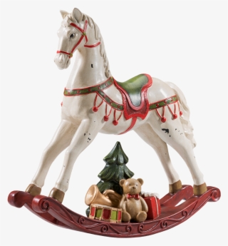 Nostalgic Rocking Horse, White - Rocking Horse #5528011