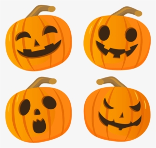 Free Png Halloween Pumpkin Set Png Images Transparent #5529462