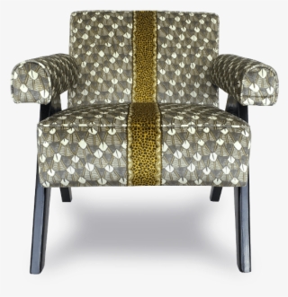 Zambezi Feather Silver Ripple Occasional Chair - Placemat #5530286