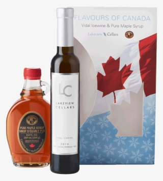 Taste Of Canada Vidal Icewine Vqa & Maple Syrup Gift - Lakeview Cellars Pack #5530568