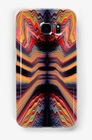 Colourful Retro Psychedelic Lines Pattern • Also Buy - Stock Photography #5530991