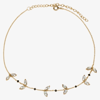 Stardust Gold Necklace - Collier Ras De Cou #5530994