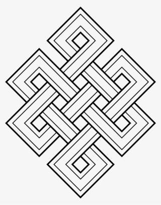 2000px-faith Buddhism Endless Knot 2 V2 - Buddhist Knot #5531227