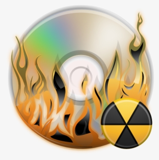 Files Free Burn - Burn A Cd Icon #5532175