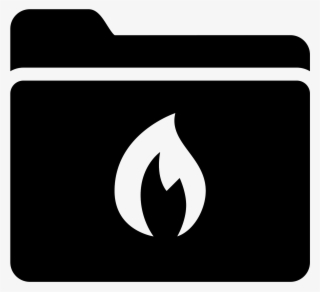 Burn Folder Filled Icon - Icon Directory #5532387