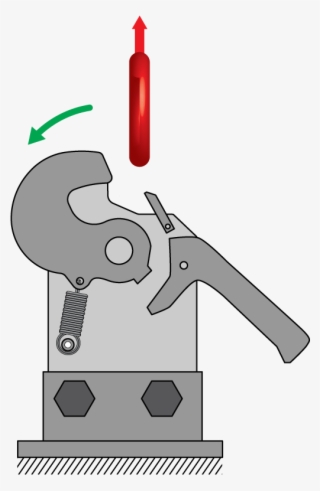 Offload Hook Illustration-03 - Crane Hook Release Mechanism #5532559