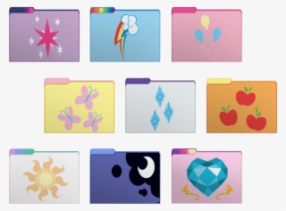 Folder Icon Tumblr Png - My Little Pony Icon Folder #5534120