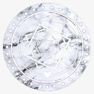 Icon Art Cute Cool Tumblr Interesting Nature People - White Marble Round Ornament #5534481