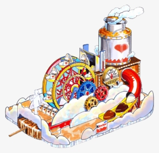Image Fantasy Chocolate Factory - Macys Parade Kinder Chocolate Float #5534869