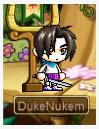 Dukenukem - Zoom - Maplestory Emotions #5535764