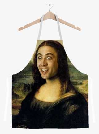Nicolas Cage As The Mona Lisa ﻿classic Sublimation - Face Swap Nicholas Cage #5535937