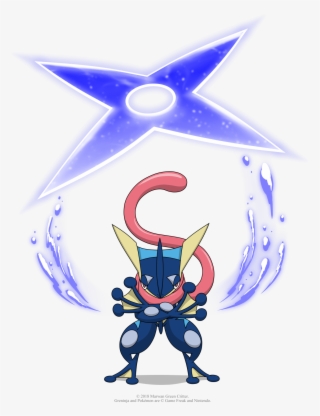 Greninja The Best Ninja - Marwan Green Critter #5536597