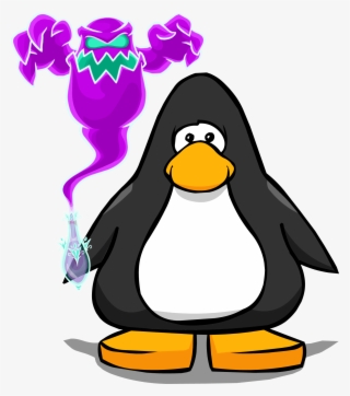Ghostly Vial From A Player Card - Penguin With A Horn #5537063 Ghostly Vial From A Player Card - Penguin With A Horn #5537063