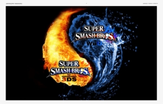 Super Smash Bros - Ice And Fire Wolf #5537299
