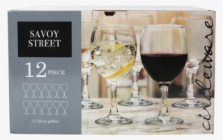 Savoy Wine Glasses By Circle Glass - Savoy Street Goblets #5538528