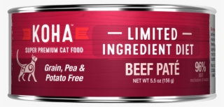 Koha Grain & Potato Free Limited Ingredient Diet Beef #5538691