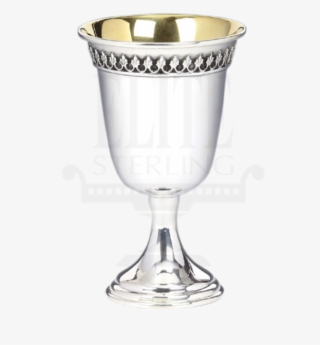 Close Filigree Kiddush Goblet - Vase #5539192