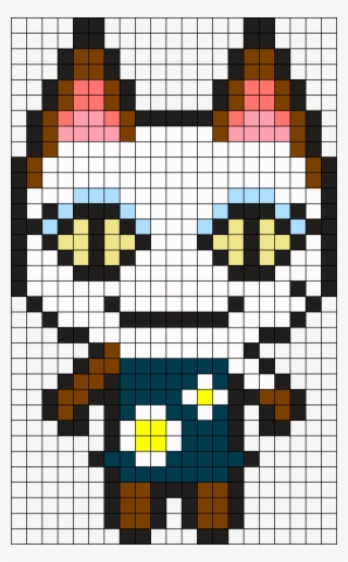 Creeper Face Perler Bead Pattern, Bead Sprites