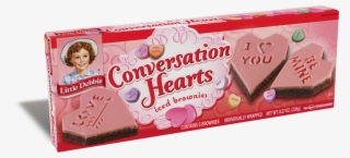 Be My Valentine Conversation Hearts Iced Brownies - Little Debbie Valentine Brownie #5540124
