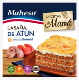Maheso Tuna Lasagna 300 G - Canelones De Espinacas Con Bechamel Maheso #5542775
