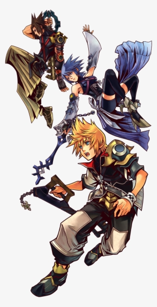 8 - Kingdom Hearts Bbs Art #5543974