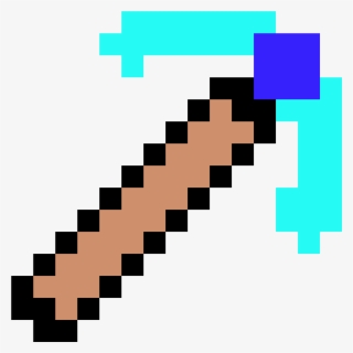 Diamond Pickaxe - Espadas De Minecraft De Diamante #5545043