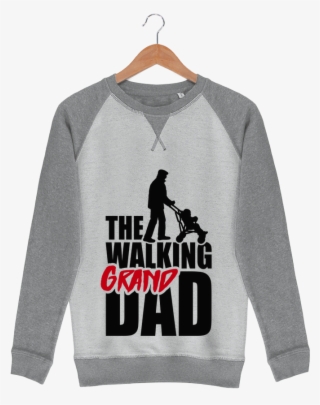 Sweat French Terry Walking Grand Dad Black Par Laundryfactory - Long-sleeved T-shirt #5546227