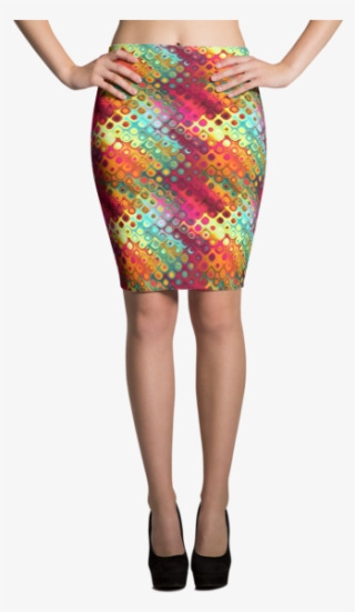 Tileable Tropical Abstract Patterns Skirt #5547132