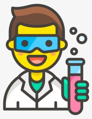 Man Scientist Emoji - Scientist Emoji Png #5547313