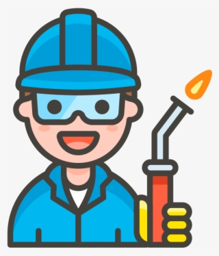 Man Worker Emoji - Factory Worker Png #5547435