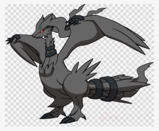 Black Reshiram Clipart Pikachu Reshiram Zekrom #5549191