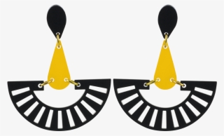 Fandango - Toolally Fandango Drop Earrings, Raspberry/multi #5550907