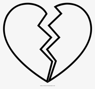 Corazon Roto Dibujo Www Pixshark Com Images Galleries - Coração Partido Para Colorir #5551339