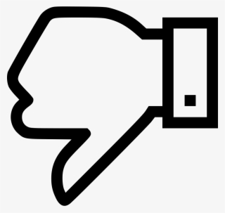 Dislike Png - Dislike Png White Line #5551398