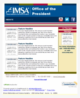 Imsa Branded 2-column - Illinois Mathematics And Science Academy #5551913